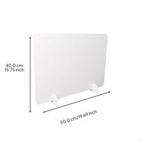Stalo pertvara, Privatumo panelė, Storas biuro pertvaras, Apsauga nuo purslų, Šviesos skydas 40*30cm 50*40cm