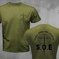 Special Operations Executive SOE British World War  Special Force Recon Unisex Tshirt M beige