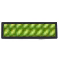 Four Colors Bluetooth Led Module Name Badge Diy Programmable Scrolling Message Board Mini Led Display Hd Diy Electronic Kit geltona