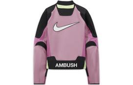 Nike X Ambush Moto striukė Azijos dydis Aktyvi fuksija/Maginė flamingo/Juoda CW8000-693 XS gray