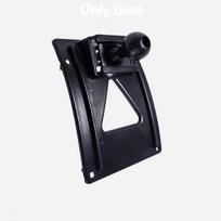 For 2005-2013 Volkswagen VW Touran Car Phone Holder Wireless Charger Magsafe Holder Auto Clamping Strong Magnet Car Accessories Only base no holder black