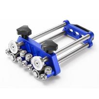 Sheet Metal Roller 2 Station Bender 0 100 Degree Bending Metal Roofing Tool Lightweight and Portable 7 Inch Blue