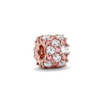 New Rose Gold Mum Heart Charm Bead For Girl Fit Original Fashion Bracelet Diy Jewelry For Women Gift gray