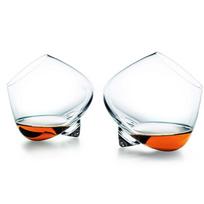 2 vnt Gyro Rock Glass Brandy Snifters Senamadiški Danijos Dizaino Krištolo Vyno Degustacijos Puodeliai Verpimo Konjako Viskio Stiklinė Rock Glass 435ml