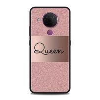 Mobiliojo telefono dėklas, skirtas Nokia 7.2 G10 5.4 5.3 3.4 8.3 1.4 2.4 X10 X20 XR20 Black Soft Shell silikoninis dangtelis Rose Pink Princess Queen Nokia 5.3 beige
