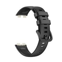 Silikoninis dirželis, skirtas Huawei Band 8 9 apyrankei su minkštu dėklu, keičiamas laikrodžio apyrankės priedai Huawei Band 9 sportinis dirželis Huawei Band 8 black