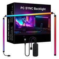 RGB Phantom Ambiance Display LED šviesos juosta Muzikos ritmo dinaminės šviesos sinchronizavimo programinė įranga 24inch