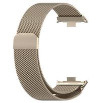„Milanese Loop“ dirželis skirtas „xiaomi Mi band 9 Pro 8pro“ apyrankės apyrankės apyrankei „Redmi Watch 4“ išmaniojo laikrodžio keitimo dirželio priedai For xiaomi mi band 8pro smėlis