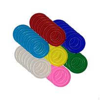 100 Paukščių kojų žiedų Pėdų juostelės Guminiai identifikatoriai Balandžiams Rutininis naudojimas 12mm blue