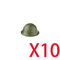 Antrojo pasaulinio karo kariniai konstruktoriai priedai figūrėlė karys šalmas žaislas USSR1 JAV JK japoniška kepurė mini kaladėlė kapišonas kaukė liepsnosvaidis