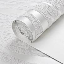 Banguotų dryžių tapetai, sustorintas elnio odos aksomas miegamajam, svetainei, televizoriaus sienos fonui, Papel De Parede 2mx53cm