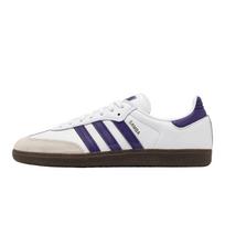 adidas Samba ADV White Collegiate Purple Unisex sportbačiai, debesų baltumo ir metalo spalvos, IE6613 38 white
