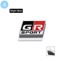 GR Sport RAV 4 Avensis P-rado Prius Automobilių Aksesuarai 3D Metalinis Automobilio Lipdukas Logotipas Ženklinimas Emblema Ženklelis Lipdukai GR SPORT-4