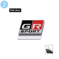 GR Sport RAV 4 Avensis P-rado Prius Automobilių Aksesuarai 3D Metalinis Automobilio Lipdukas Logotipas Ženklinimas Emblema Ženklelis Lipdukai GR SPORT-2