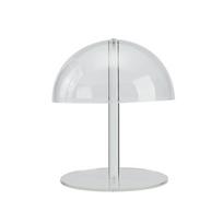 Akrilinis kepurių stovas Kepurių laikymo lentyna Akrilinė kepurių vitrina Kepurių stovas namams ir parduotuvei 20cm gryna