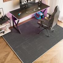Kompiuterių patalpos kilimas, garso izoliacija ir patvari grindų danga žaidimų kėdėms, kilimas namų dekoravimui miegamiesiems ir darbo kambariams 80x120cm 31x47inch black