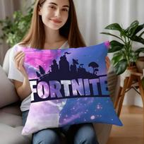 F-FortniteS Pagalvės užvalkalas Pliušinis audinys Minkštas pagalvės užvalkalas Dvipusis spaudinys Pagalvės užvalkalas Namų dovanos 18x18Inch
