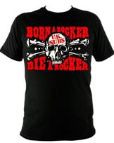 UK Subs Born a Rocker marškinėliai Unisex T-Shirt XXXL red
