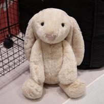 Naujas torto zuikio pliušinis žaislas Vaikų ausies lašantis zuikio lėlė 30cm0.23kg