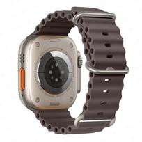 Vandenyno dirželis apple watch ultra 3 2 Juosta 49mm 44mm 40mm 45mm 41mm 42mm silikoninė correa apyrankė iWatch series 7 6 se 8 9 10 11 S10-42mm 38 40 41mm black