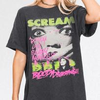 Scream 30-mečio Kill Tour Marškinėliai Vyrams ir Moterims Vasariniai Grynos Medvilnės Drabužiai Madingi Gotikiniai Trumpomis Rankovėmis Marškinėliai M juoda