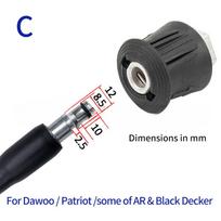 Aliumininis aukšto slėgio žarnos adapteris Karcher, Bosch, Nilfisk, Lavor C