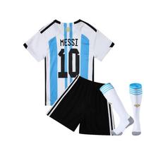 22-23 Argentinos namų aikštės Nr. 10 Futbolo Marškinėlių Vaikams Suaugusiems Vaikų Drabužių Dydis 16-2XL 24 yards/140 white