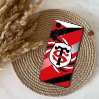 Stade-Toulousain dėklas telefonui Samsung S25,S24,S21,S22,S23,S30,Ultra,S20,Plus,Fe,Lite,Note,10,9,5G Juodas dangtelis Samsung S22plus5G