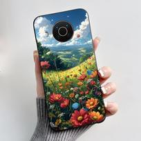 Dėklas Nokia X10 X20 X100 Telefonui Juodas Matinis Minkštas TPU Pilnai Apsaugantis Dangtelis Estetiškas Prabangus Mielas Šaunus Berniukams Mergaitėms Korpusas Nokia X100