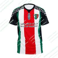 Club Deportivo Palestino 2026 Nauji Čilės Futbolo Marškinėliai Vyrams Moterims 3D Spausdinimas Greitai Džiūstantys Sportiniai Futbolo Treniruočių Marškinėliai Moto T-shirt L red