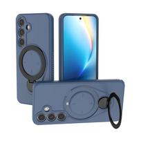 360° besisukantis magnetinis žiedas stovas dėklas Samsung S26 S25 S24 S23 Ultra Plus belaidžiam įkrovimui Šarvuotas smūgiams atsparus dangtelis Galaxy S25