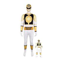 Galingųjų Morfinių Jėgos Rangers Dinzaurų Cosplay Kostiumas Vaikams Helovino Kostiumų Šventei White,150cm white