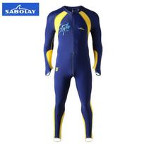 Mens Plus Size Snorkeling Swimsuit Full Body Long Sleeve Rash Guard Swimming Diving Surfing Water Sports 5XL Custom