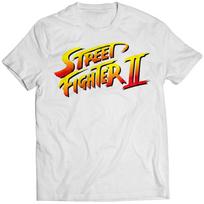Street Fighter II Logotipo Marškinėliai Vyrams Retro 90-ųjų Arkadinis Žaidimas Grafinis Marškinėlis Laisvalaikio Medvilniniai Streetwear M yellow
