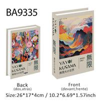 Boho Monet Matisse prabangi netikra knygų laikymo dėžutė namų interjero dekoracija dekoratyvinės knygos kavos staliukas miegamasis svetainės dekoras NOT OPEN