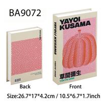 Boho Monet Matisse prabangi netikra knygų laikymo dėžutė namų interjero dekoracija dekoratyvinės knygos kavos staliukas miegamasis svetainės dekoras NOT OPEN pink