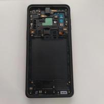 Samsung Galaxy Xcover Pro SM-G715 korpuso vidurinio rėmo dėklas, šoninių mygtukų, baterijos galinio dangtelio keitimo remonto dalys Full Housing gray