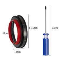 Dulkių surinkimo dėžutė Dyson siurbliams V6 V7 V8 V10 V11 V15 SV12 DC58 DC59, Atsarginis dulkių konteineris black