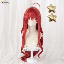 Anime Nakano Itsuki Cosplay Perukas Raudonas 80cm Ilgio Perukai Moterims Kostiumams Anime Cosplay Perukai Karščiui Atsparus Sintetinis Plaukas + Peruko Kepuraitė brown