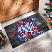 Miuncheno Bayern futbolo raštas Minkštas kilimas neslystantis vidaus grindų kilimas sporto dekoro kilimėlis miegamajam 40cmx60cm