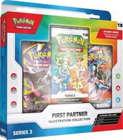 Prekybos kortelės Pokémon First Partner Illustration Collection serija 3 anglų kalba