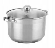Didelis puodas 8.2 L, 26 cm, nerūdijančio plieno, indukcijai