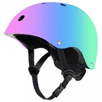 Adjustable Gradient Color Kids Bike Helmet Skateboard Scooter Riding - EPS ABS Half S M L Medium 52-56cm blue