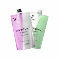 Shiseido Magic Solution H Sveikų plaukų tiesinimo kremas Dalys 1 ir 2 400g 1 vnt 400ml pink