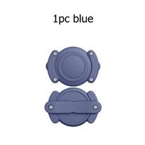 Protective Case for AirTag GPS Tracker Waterproof Dustproof Size Compatible Pet Collar Holder for Pets Dog Cat Tracker Cover mėlyna