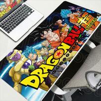 Cool Dragon Ball Super Rubber Non-slip Deskmat Anime Keyboard Gaming Accessories Laptop Office Carpet XXL Durable Gamer Mousepad 30cmx60cm(11.8x23.6inch) red