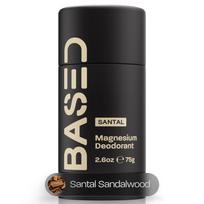 BASED Santal Magnio Dezodorantas, Santalo Sandalmedis, 2,6oz Be Aliuminio 2pcs