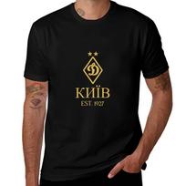 Dynamo Kyiv Gold T-Shirt Graphic Tee for Men XXXL black