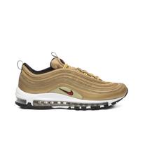 Nike Air Max 97 OG QS 'Metallic Gold' (Unisex) Metallic Gold / Team Red-Black-White Running Shoes 884421 700 42.5 beige