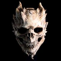 Baisus Helovino skeletas Kaukė Kaukolės kario kaukė Mirties kaukolės kaukė Demono kaukolės Baisaus vakarėlio Maskaradas Kaukės black